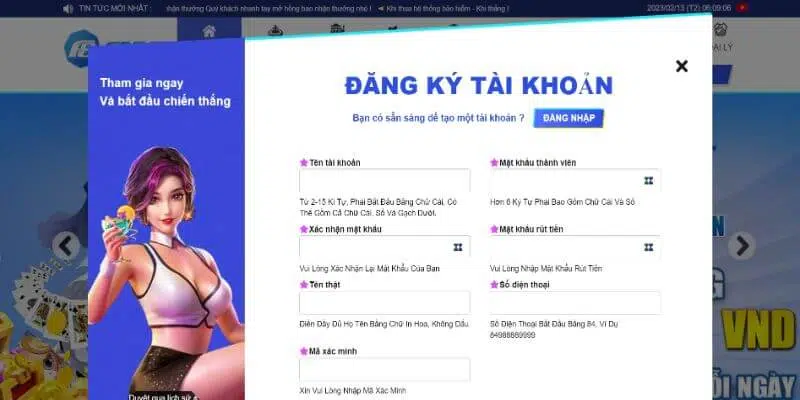 Hướng dẫn cược thủ các thức đăng ký tài khoản F8BET đơn giản