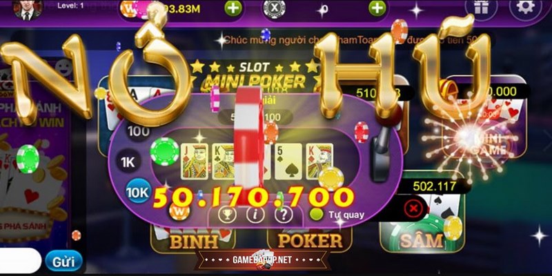 Mini poker gây tiếng vang lớn trong làng cá cược trực tuyến