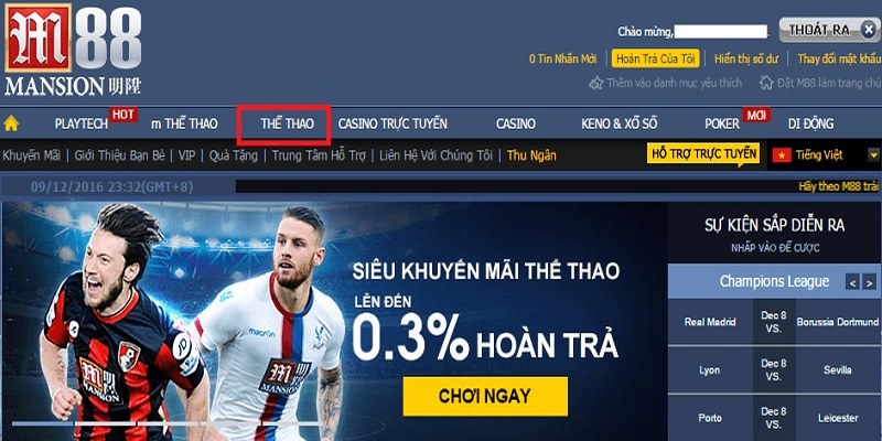 giao dien nha cai m88 F8bet - Tìm Hiểu Nhà Cái M88