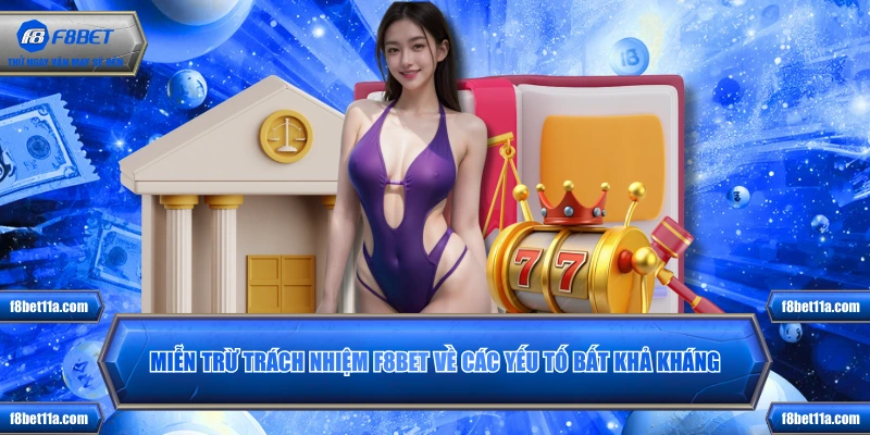 Miễn trừ trách nhiệm F8BET về các yếu tố bất khả kháng